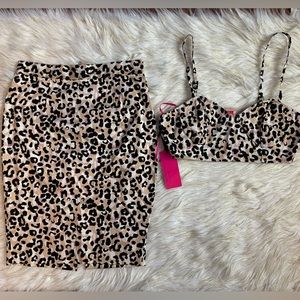 Forever 21 Printed Co-ord Set